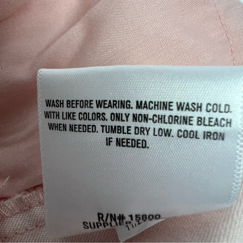 Liz Claiborne Women’s Bermuda Classic Pull On Shorts Sz 8 Peach Color Pockets - Picture 5 of 10